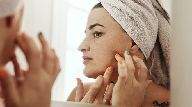 What skincare routines can help manage uneven pigmentation?